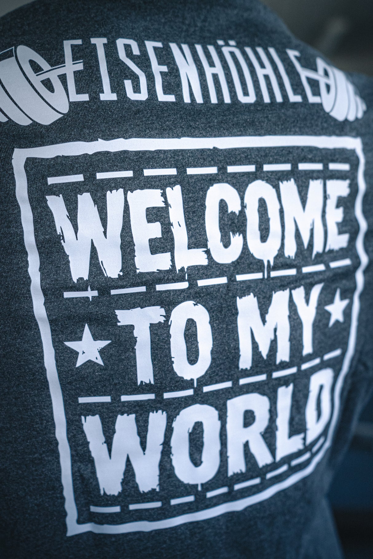 Shirt "Welcome to my World" PRINT ON DEMAND