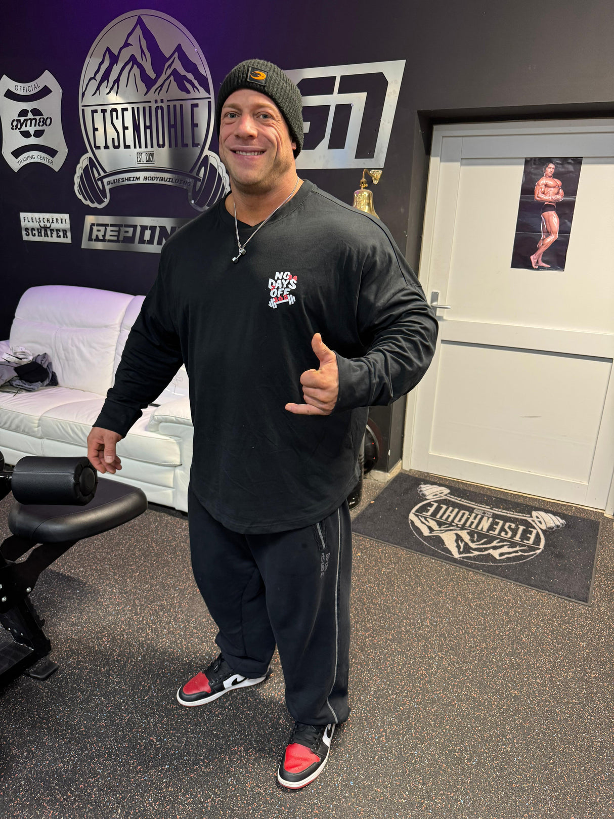 Longsleeve "Work hard dream big" PRINT ON DEMAND